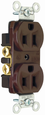 Pass & Seymour 15A 125V Spec-Grade Duplex Receptacle, Back and Side Wire, Nylon Face