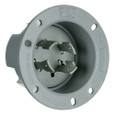 Pass & Seymour L1430 30A Flanged Inlet, Turnlok, Gray
