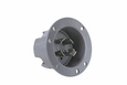 Pass & Seymour L1430 30A Flanged Inlet, Turnlok, Gray
