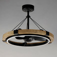 Maxim Lighting 3 Blade - 31" - Timber Wifi-Enabled LED Fandelight