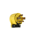 Pass & Seymour 30A 125/250V Angle Plug, Yellow