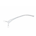 Pass & Seymour Flexcor Turnlok EHU Strain Relief Grip, Stainless Steel Mesh