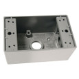 Pass & Seymour WPB23 1-Gang 3-Hole Weatherproof Box, Die-Cast Aluminum