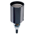 Pass & Seymour 4155 Candelabra Base Lampholder, Phenolic Body, Black