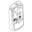 Schlage Electronics 23599327-626 CO Series Non-Privacy Interior Escutcheon for Cylindrical and Mortise Locks in Satin Chrome
