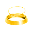 Arrow 16-113A Cylinder Collar and Spring Replacement Part in Bright Brass