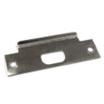 Arrow 347 ANSI Deadbolt Strike Plate, 4-7/8" x 1-1/4" with 1-1/4" Lip in Bright Brass