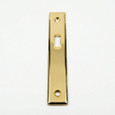 Arrow AM41-305 Faceplate for AM40, AM41, AM42 and AM44 Series Mortise Locks in Bright Brass