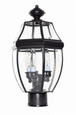 Maxim Lighting South Park 3-Light Outdoor Pole/Post Lantern MAX-6097