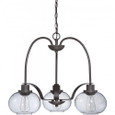 Quoizel  Transitional Chandelier 3 Lgt Down QZL-TRG5103