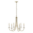 Hubbardton Forge HUB-101160 Simple Sweep 6 Arm Chandelier