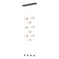 Hubbardton Forge 139057 Abacus 9-Light Ceiling-to-Floor LED Pendant