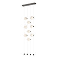 Hubbardton Forge HUB-139057 Abacus 9-Light Ceiling-to-Floor LED Pendant