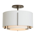 Hubbardton Forge HUB-126501 Exos Small Double Shade Semi-Flush