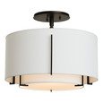 Hubbardton Forge HUB-126501 Exos Small Double Shade Semi-Flush