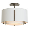 Hubbardton Forge HUB-126501 Exos Small Double Shade Semi-Flush