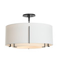 Hubbardton Forge 126503 Exos Double Shade Semi-Flush Mount Light