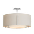 Hubbardton Forge 126503 Exos Double Shade Semi-Flush Mount Light
