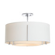 Hubbardton Forge 126503 Exos Double Shade Semi-Flush Mount Light