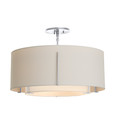 Hubbardton Forge 126503 Exos Double Shade Semi-Flush Mount Light