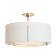 Hubbardton Forge 126503 Exos Double Shade Semi-Flush Mount Light