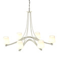 Hubbardton Forge HUB-104106 Oval Ribbon 6 Arm Chandelier