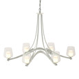 Hubbardton Forge HUB-104116 Oval Ribbon 6 Arm Chandelier