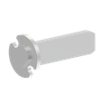 Schlage 09-417 Cylinder Tailpiece 10-Pack for D Series Knob Non-Modular Conventional Cylinder