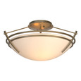 Hubbardton Forge 124412 Presidio Tryne Small Semi-Flush Mount Light