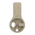 Schlage B520-728 Modular Straight Mortise Cylinder Cam for 1-1/8", 1-3/8", and 1-5/8" Conventional Cylinders