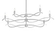 Hubbardton Forge HUB-136350 Willow 6-Light Small Chandelier