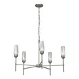 Hubbardton Forge HUB-105060 Luma 5 Arm Chandelier