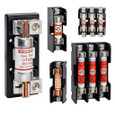 Mersen 2661 600A Class H/K Fuse Block, Copper Box In-Line Clip