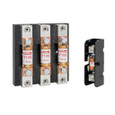 Mersen 20316 Class H/K Fuse Block, 250V AC/DC Screw Connector