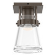 Hubbardton Forge HUB-128705 Erlenmeyer 1 Light Semi-Flush