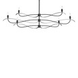 Hubbardton Forge 136352 Willow 6-Light Large Chandelier Hubbardton Forge 136352 Willow 6-Light Large Chandelier
