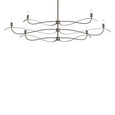 Hubbardton Forge HUB-136352 Willow 6-Light Large Chandelier