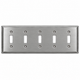 Mulberry 97071 9707 Series 430 Stainless Steel 1-Gang Toggle Wallplate