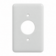 Mulberry 76791 Maxi-Size Steel Wallplate for 1-Gang Single-Receptacle