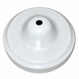 Mulberry 40418 Ceiling Outlet Blank-Up Canopy Kit, 5-Inch White Semi-Gloss