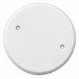 Mulberry 40430 Steel Blank Ceiling Cover Plate, Smooth Enamel Finish, 4-Inch x 4-Inch