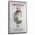 Mulberry 40460 Emergency Switch Guard, Stainless Steel Plate