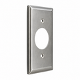 Mulberry 97091 430 Stainless Steel Single-Gang Wallplate, Single Receptacle