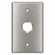 Mulberry 97171 1-Gang Standard Size Wallplate, 430 Stainless Steel