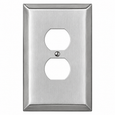 Mulberry 97801 430 Stainless Steel Jumbo/Oversize 1-Gang Duplex Wallplate