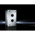 Rittal 8017665 PB Series Pushbutton Enclosure, Carbon Steel, NEMA 12/13/4