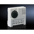 Rittal 3110000 Enclosure Thermostat, DIN Rail Mount, 24-230V