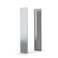 Rittal 8108235-4 TS Series Screw-Fastened Side Wall Panel, Carbon Steel