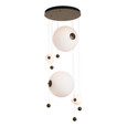 Hubbardton Forge HUB-139052 Abacus 4-Light Round LED Pendant