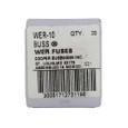 Bussmann Eaton Series Type WER Non-Indicating Flat Telecommunication Fuse